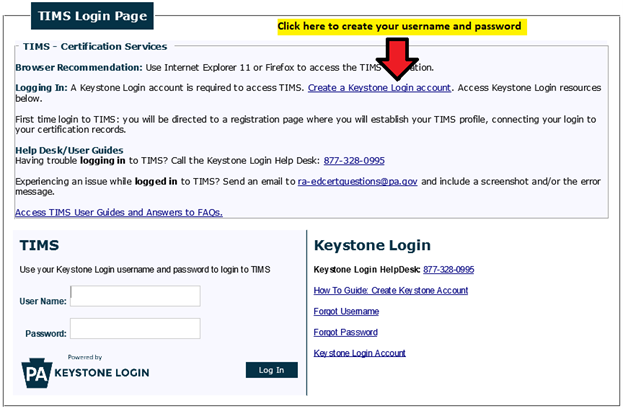 screenshot of MyPDESuite login screen - select register link